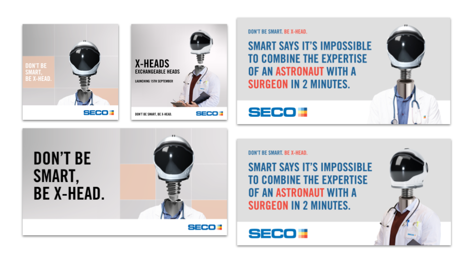 SECO - X-Heads Campaign Review
